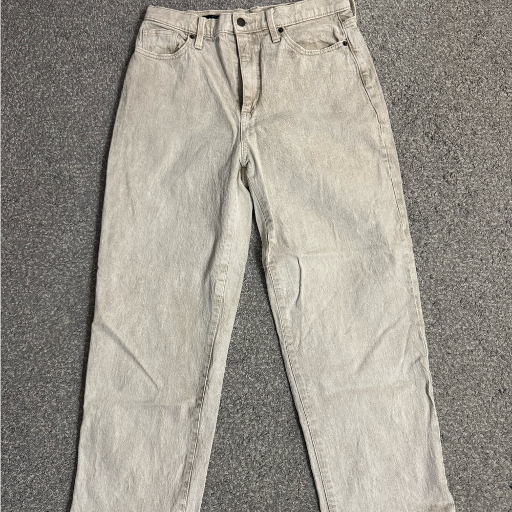 Light Greige Denim Jeans